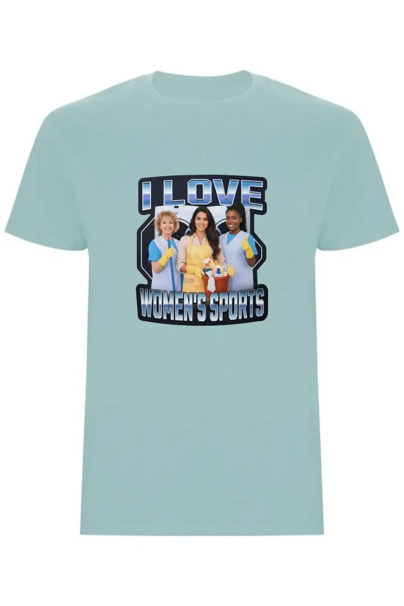 Pánské tričko - I LOVE WOMEN'S SPORTS Pánské tričko - I LOVE WOMEN'S SPORTS