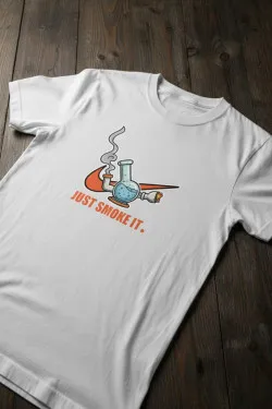 Pánské tričko - JUST SMOKE IT BONG