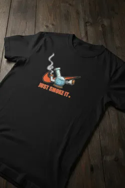 Pánské tričko - JUST SMOKE IT BONG
