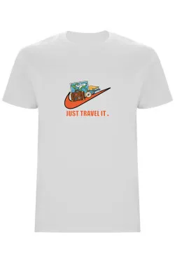 Pánské tričko - JUST TRAVEL IT
