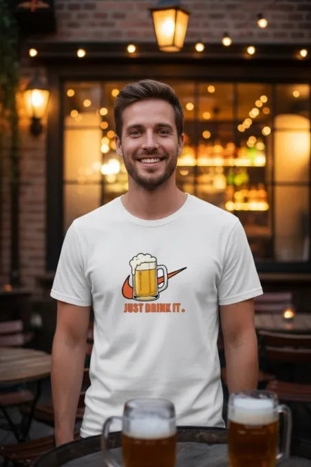 Pánské tričko - JUST DRINK IT