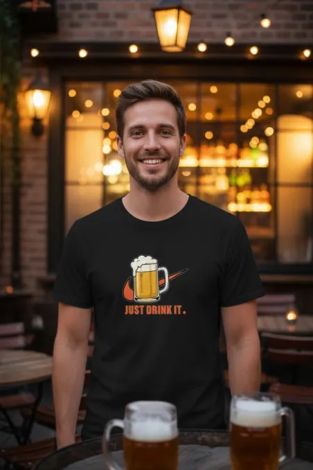 Pánské tričko - JUST DRINK IT