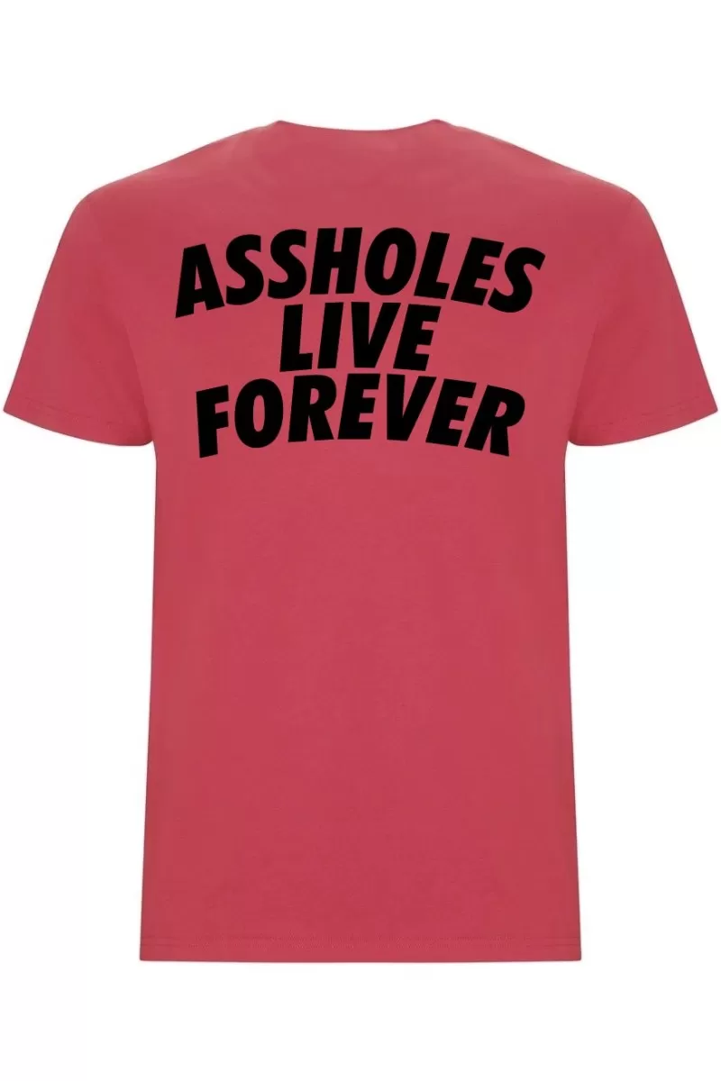 Pánské tričko - ASSHOLES LIVE FOREVER