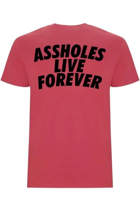 Pánské tričko - ASSHOLES LIVE FOREVER