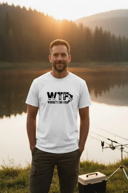 Pánské tričko - WHERES THE FISH