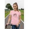 Dámské tričko - CYKLO SMAJLÍK Dámské tričko - CYKLO SMAJLÍK