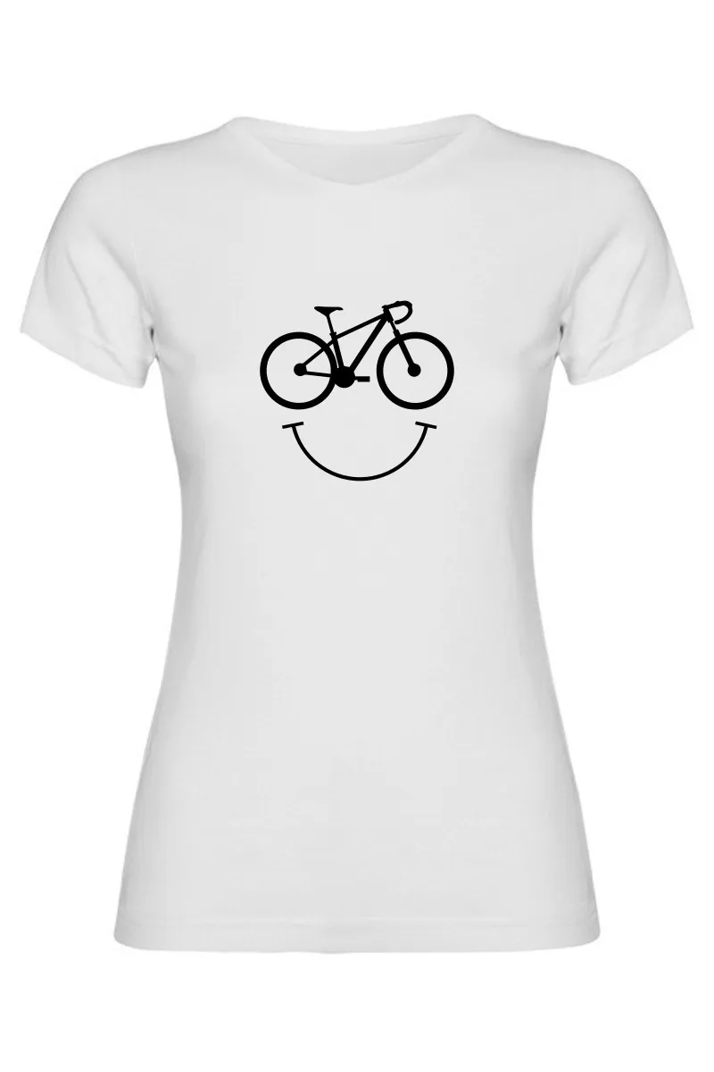 Dámské tričko - CYKLO SMAJLÍK Dámské tričko - CYKLO SMAJLÍK