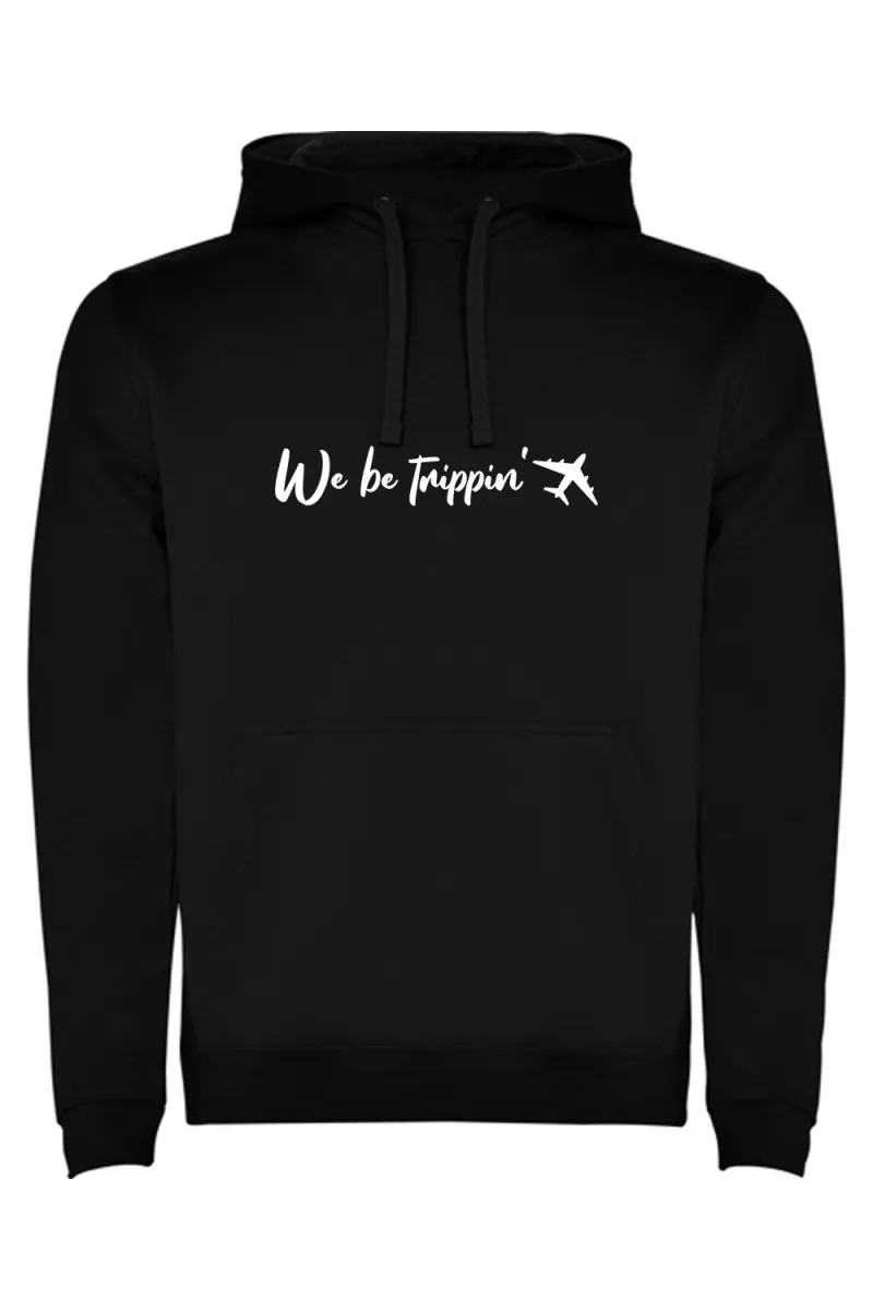Mikina s kapucí - WE BE TRIPPIN CESTOVATEL Mikina s kapucí - WE BE TRIPPIN CESTOVATEL