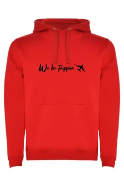 Mikina s kapucí - WE BE TRIPPIN CESTOVATEL