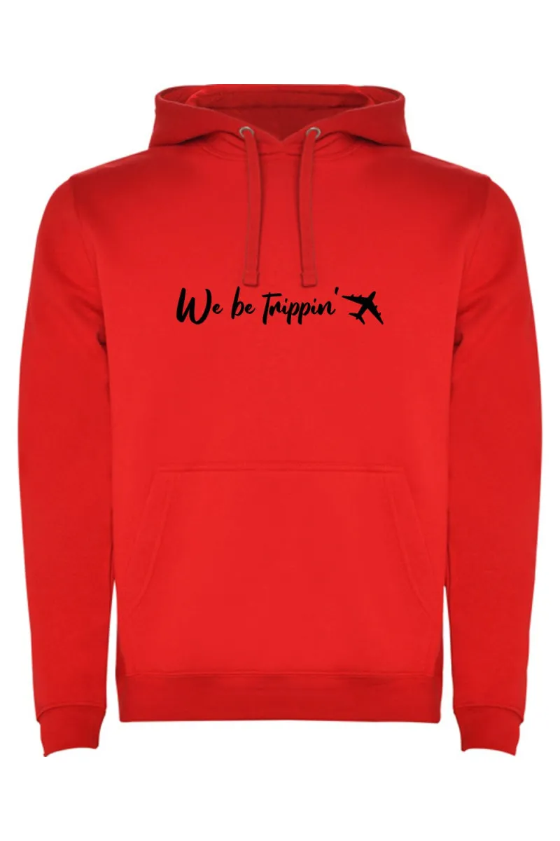 Mikina s kapucí - WE BE TRIPPIN CESTOVATEL Mikina s kapucí - WE BE TRIPPIN CESTOVATEL