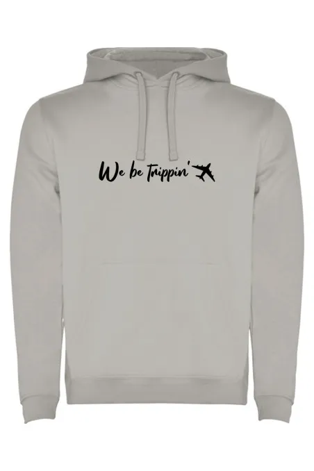 Mikina s kapucí - WE BE TRIPPIN CESTOVATEL