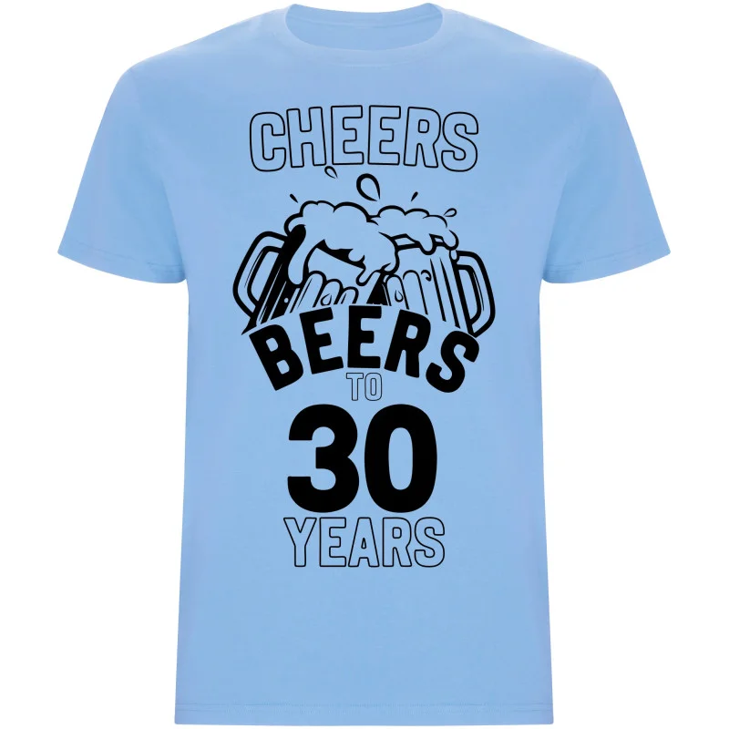 Pánské tričko - CHEERS BEERS TO 30 YEARS