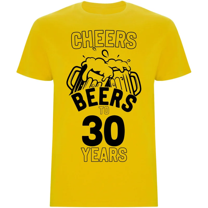 Pánské tričko - CHEERS BEERS TO 30 YEARS