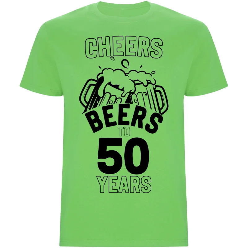 Pánské tričko - CHEERS BEERS TO 50 YEARS