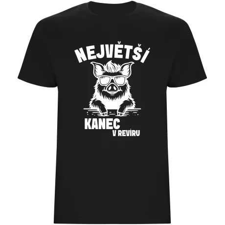Pánské tričko - NEJVĚTŠÍ KANEC V REVÍRU