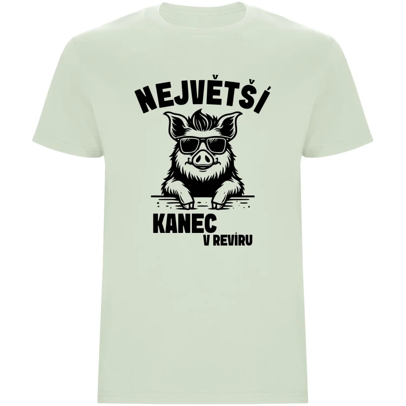 Pánské tričko - NEJVĚTŠÍ KANEC V REVÍRU
