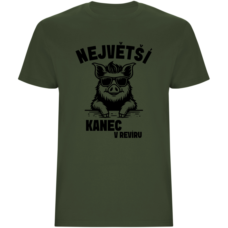 Pánské tričko - NEJVĚTŠÍ KANEC V REVÍRU