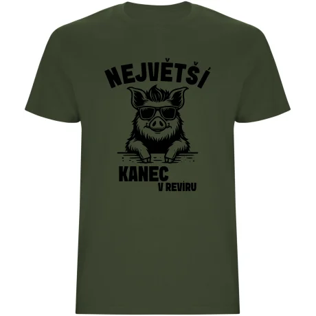 Pánské tričko - NEJVĚTŠÍ KANEC V REVÍRU