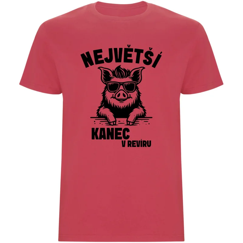 Pánské tričko - NEJVĚTŠÍ KANEC V REVÍRU