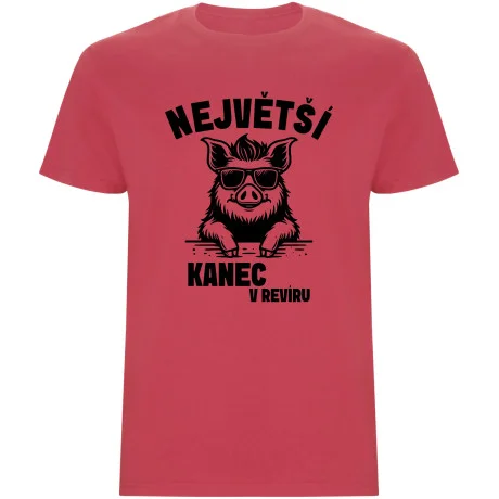 Pánské tričko - NEJVĚTŠÍ KANEC V REVÍRU