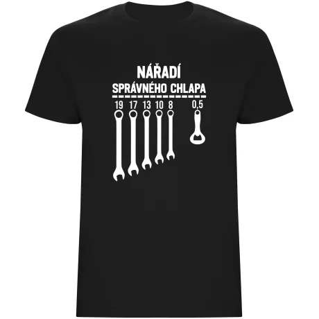 Pánské tričko - NÁŘADÍ SPRÁVNÉHO CHLAPA