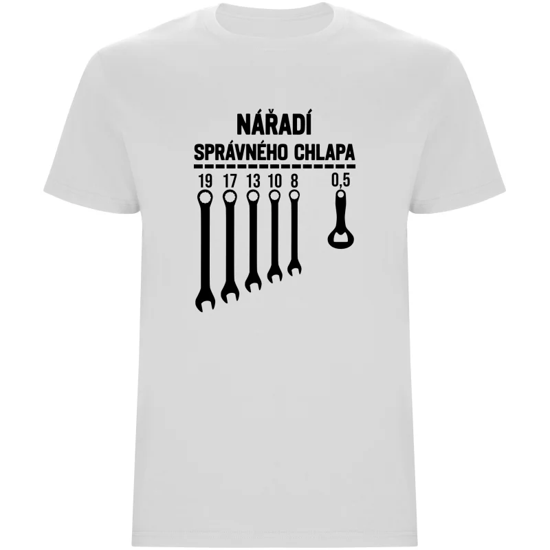 Pánské tričko - NÁŘADÍ SPRÁVNÉHO CHLAPA
