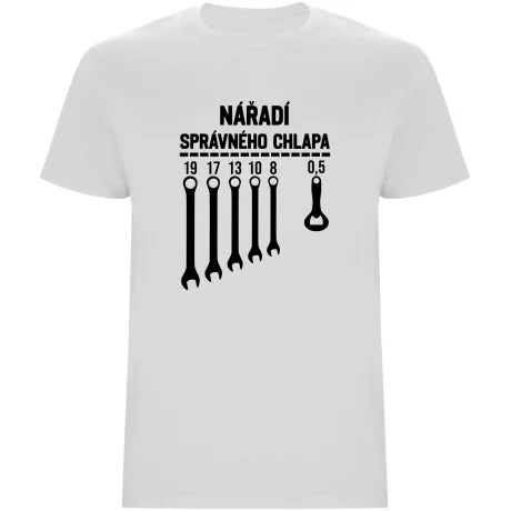 Pánské tričko - NÁŘADÍ SPRÁVNÉHO CHLAPA