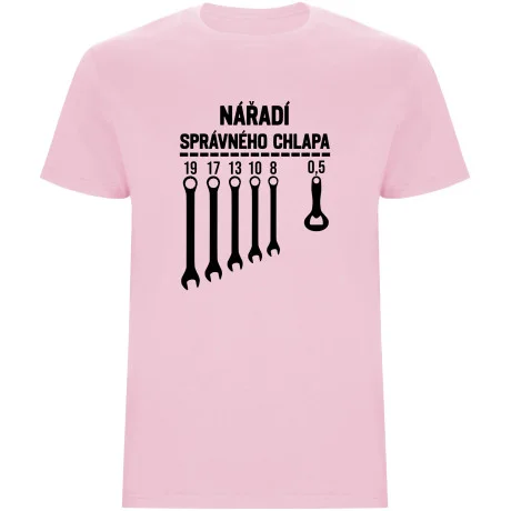 Pánské tričko - NÁŘADÍ SPRÁVNÉHO CHLAPA