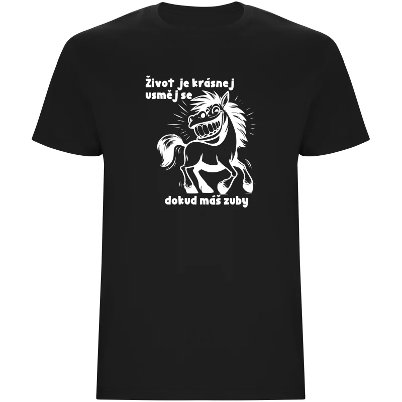 Pánské tričko - ŽIVOT JE KRÁSNEJ