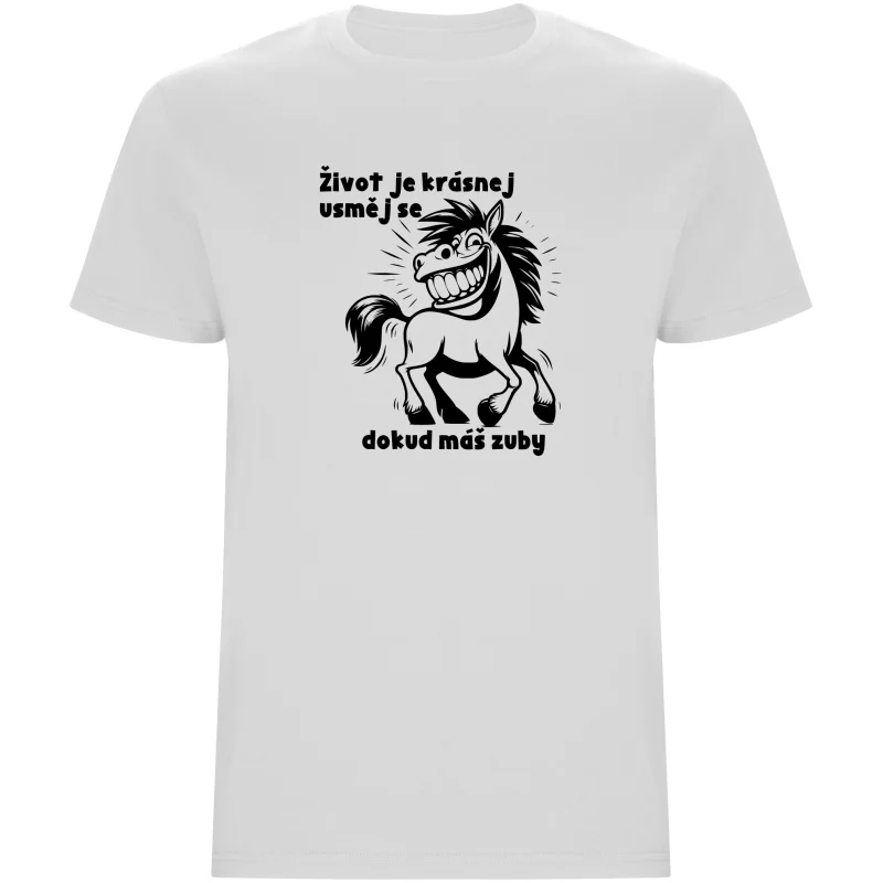 Pánské tričko - ŽIVOT JE KRÁSNEJ