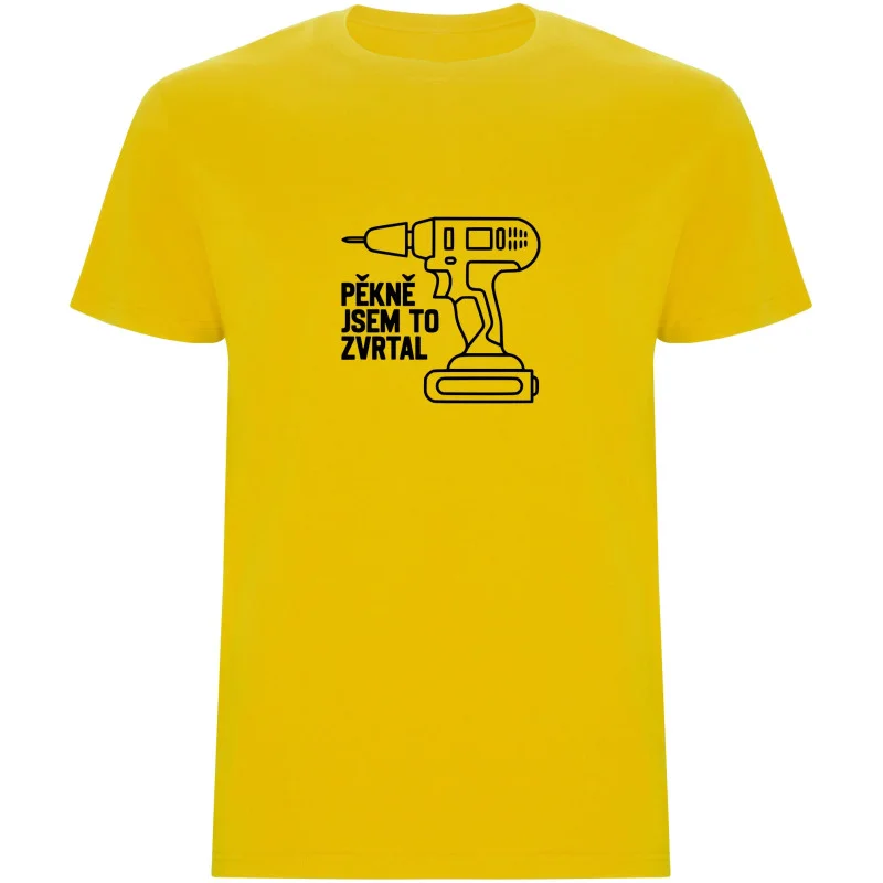 Pánské tričko - PĚKNĚ JSEM TO ZVRTAL