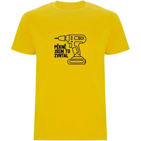 Pánské tričko - PĚKNĚ JSEM TO ZVRTAL
