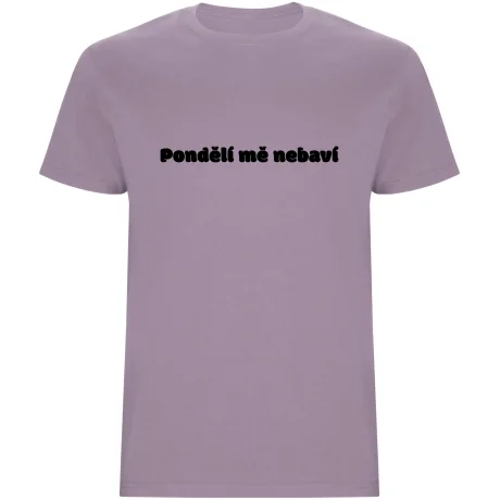 Pánské tričko - PONDĚLÍ MĚ NEBAVÍ