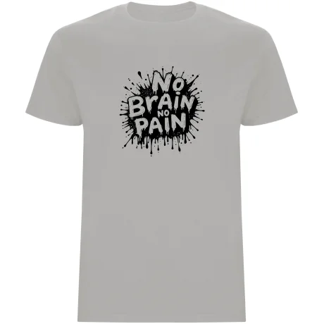 Pánské tričko - NO BRAIN, NO PAIN