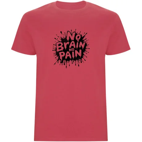 Pánské tričko - NO BRAIN, NO PAIN