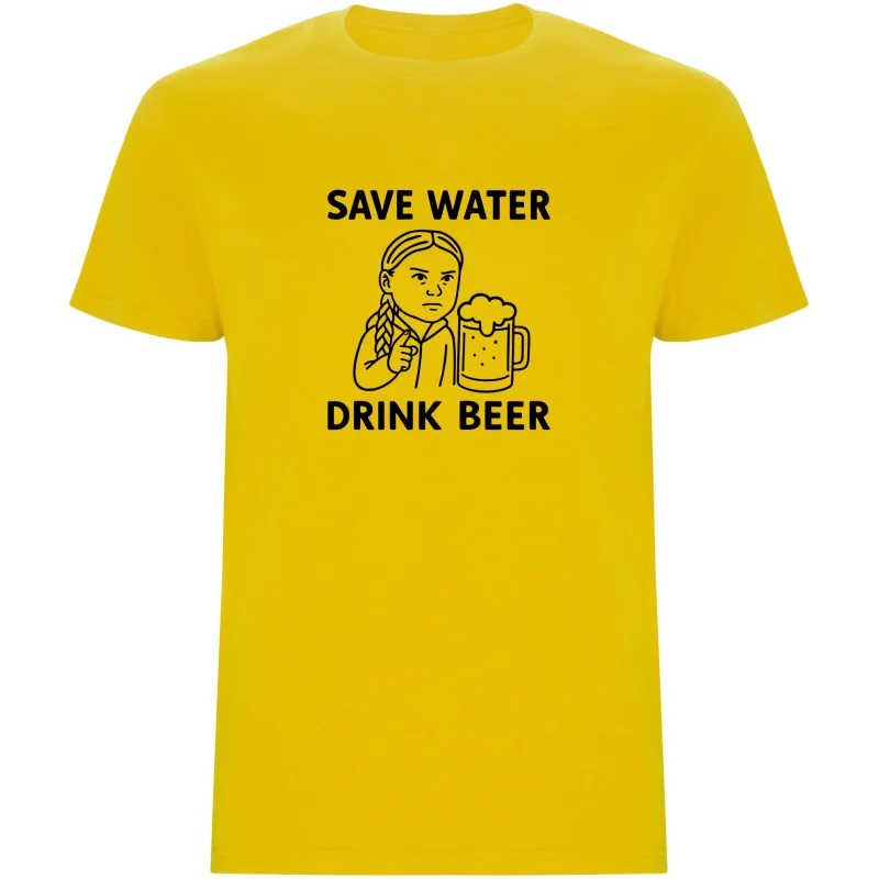 Pánské tričko - SAVE WATER, DRINK BEER