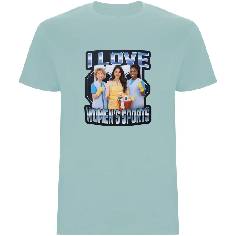 Pánské tričko - I LOVE WOMEN'S SPORTS