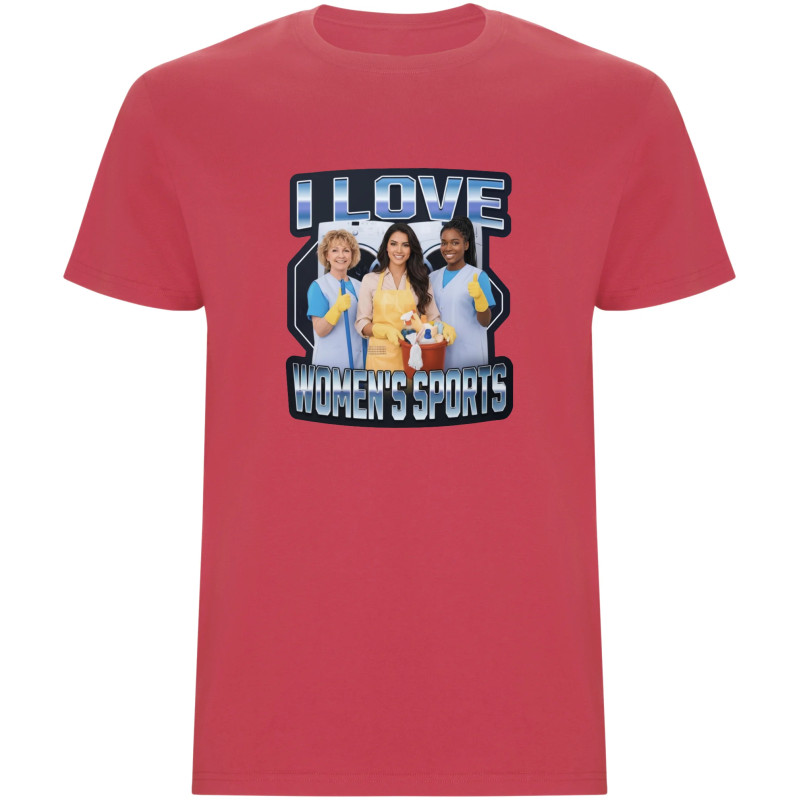 Pánské tričko - I LOVE WOMEN'S SPORTS