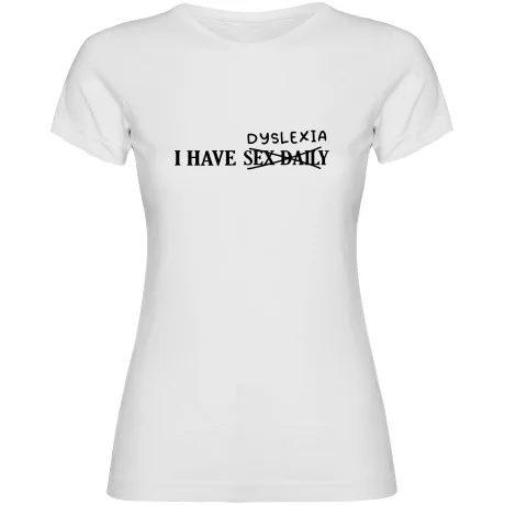 Dámské tričko - I HAVE SEX DAILY