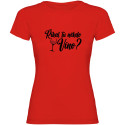 Dámské tričko - ŘÍKAL TU NĚKDO VÍNO