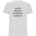 Pánské tričko - KAŽDÝ DĚDEČEK POTŘEBUJE KLÍDEČEK