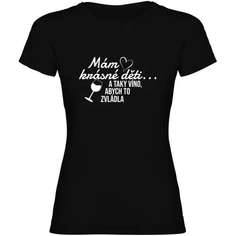 Dámské tričko - MÁM KRÁSNÉ DĚTI