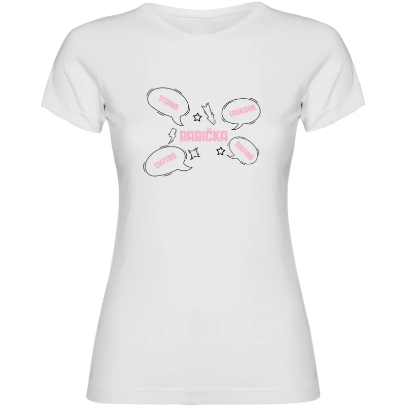 Dámské tričko - BABIČKA
