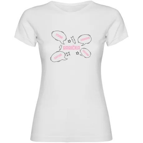Dámské tričko - BABIČKA