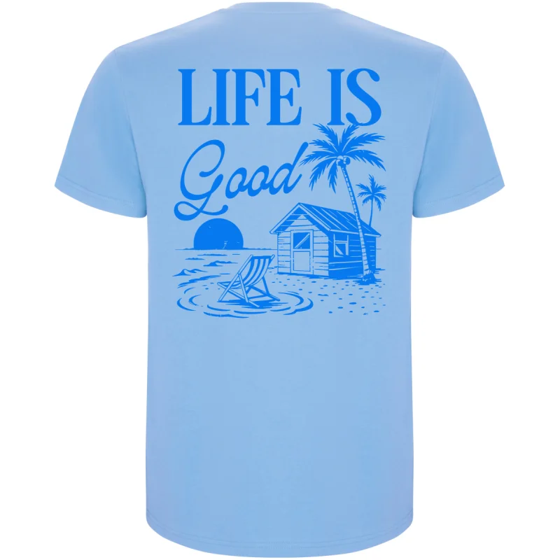 Pánské tričko - LIFE IS GOOD