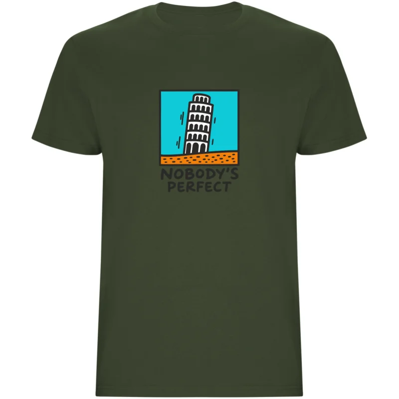 Pánské tričko - NOBODY'S PERFECT