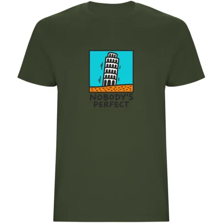 Pánské tričko - NOBODY'S PERFECT
