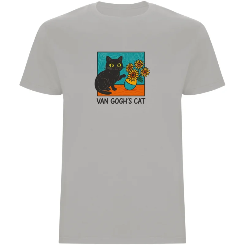 Pánské tričko - VAN GOGH'S CAT