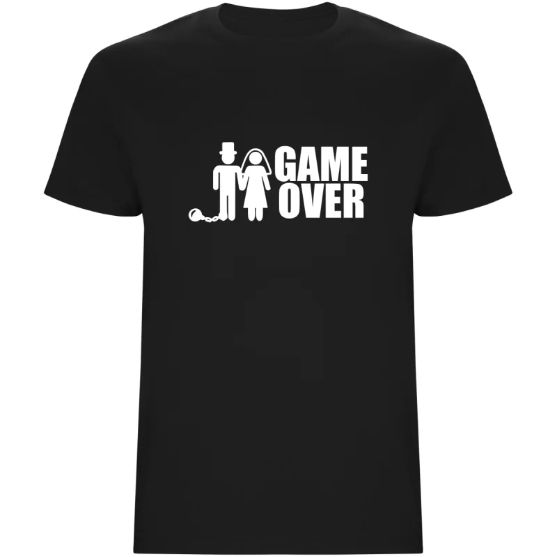Pánské tričko - GAME OVER SVATBA