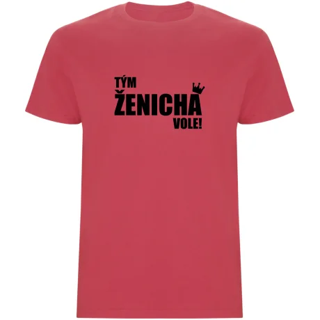 Pánské tričko - TÝM ŽENICHA VOLE